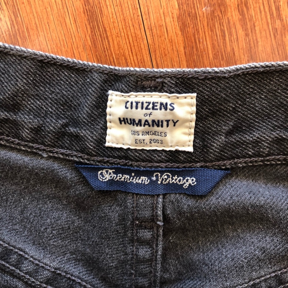 High waisted black flare jeans